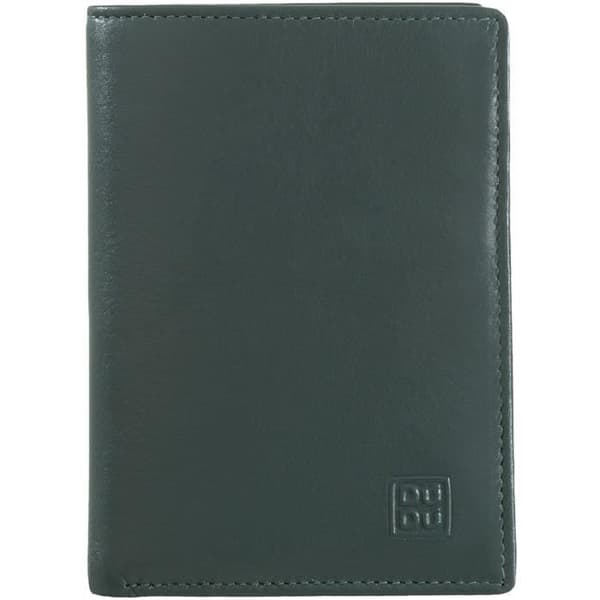 Läder RFID plånbok 9,5 cm - DUDU - Mangrove - Dam - Klassisk
