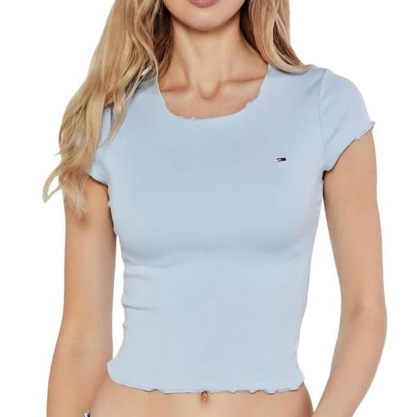T-shirt Blå Dam Tommy Hilfiger Babylock