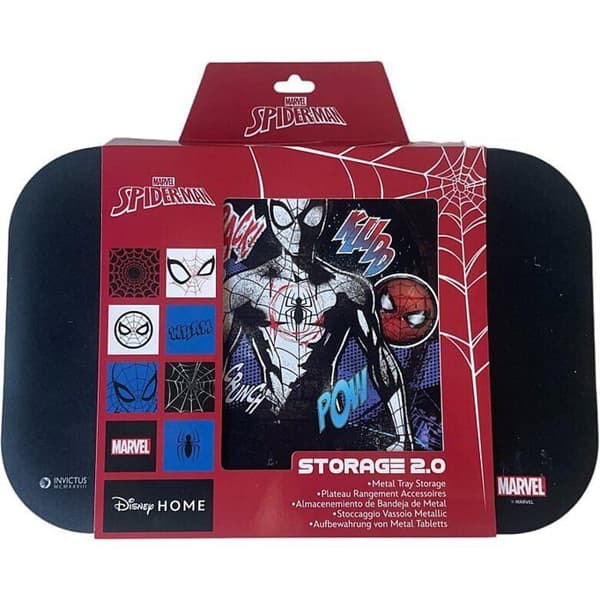 Mångsidig platta - Marvel - Spiderman - 29 x 19 cm - Magnetlock - Elegant design