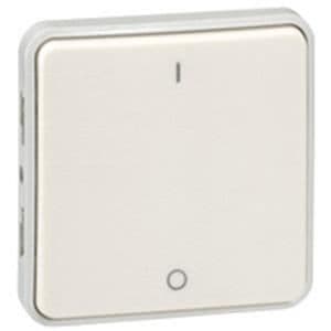 Bipolär switch - LEGRAND - Plexo 69627 - Vit - 10 A - 460 W - Fram och tillbaka