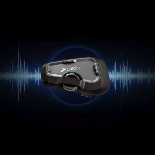 Intercom Bluetooth - Cardo - Freecom 4X Duo - 2 moduler - Vattentät - JBL-ljud av hög kvalitet