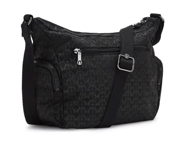 Crossbody axelväska - kipling - Basic Plus Gabbie S - Svart - 100 % polyamid - 28x21x11 cm