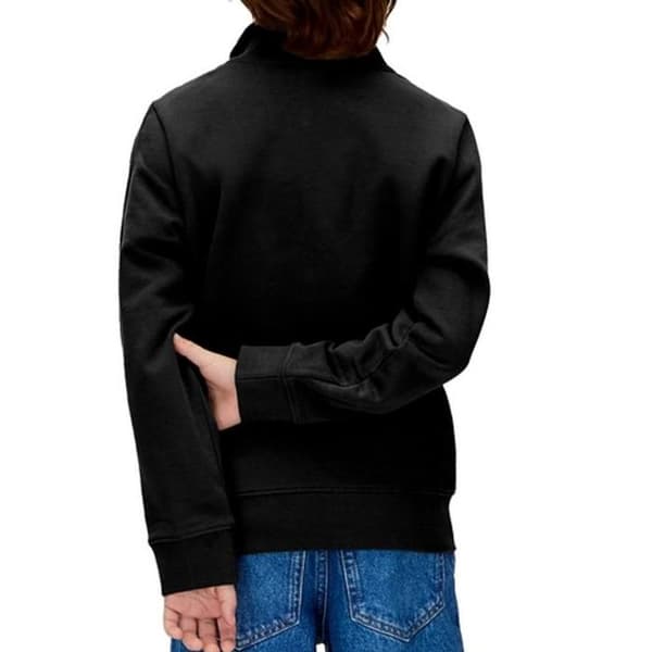 Pull Noir Garçon Calvin Klein Jeans Bröst