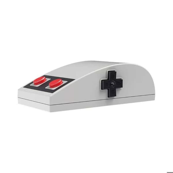 Trådlös Mus - N30 - Retro - 2,4 GHz - D-pad Webbläsare - Grå