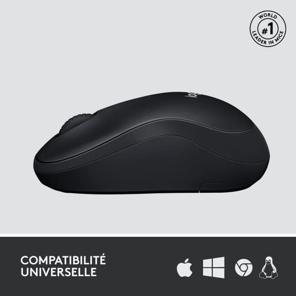 Mus - Trådlös - Logitech - M220 Silent - Svart - Tyst