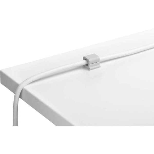 Attache för kabel - CAVOLINE - Clip Pro 1 - Grå - 20 mm - 6 stycken