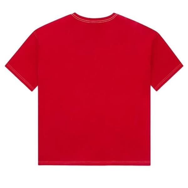 Röd T-shirt Herr Converse Sketch