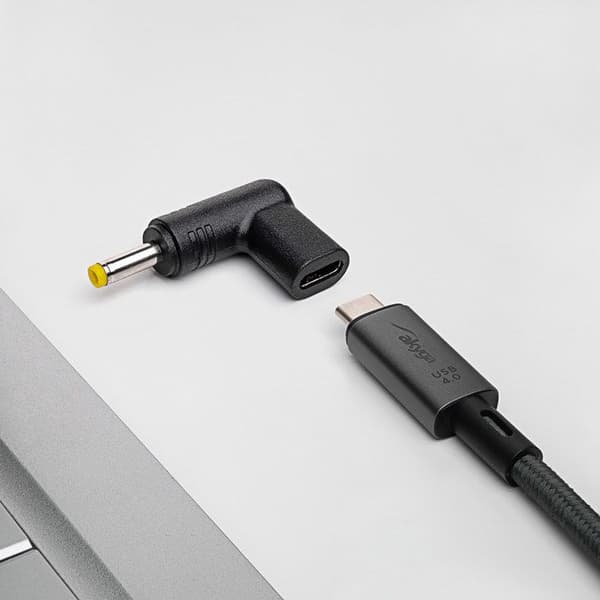 USB-C-adapter - AKYGA - AK-ND-C04 - 5 A - Haneplugg 4,0x1,7 mm