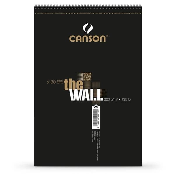 Markerpapper - CANSON - The Wall - A3+ - 220gsm - 30 Ark