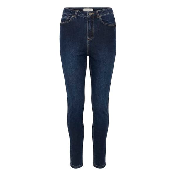 Jeans Slim hög midja dam KAFFE Willow