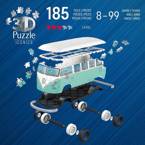 Ravensburger - 3D-pussel Combi T1 Volkswagen 162 delar