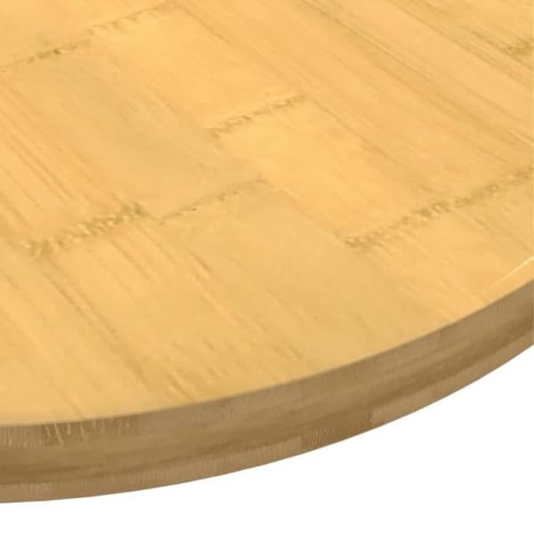 vidaXL Bordsskiva Ø80x2,5 cm Bambu 352683