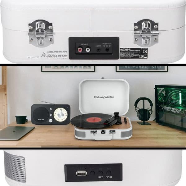 Muse MT-201 Vit - Hi-Fi Kedjor