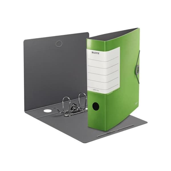 Spännbar mapp - Leitz - 180° Solid - 82 mm - A4 - 500 ark - ljusgrön