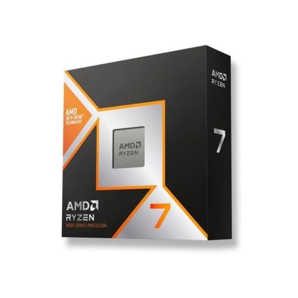 Processor - AMD - Ryzen 7 9800X3D - 4,7 GHz - 8 kärnor - 120W