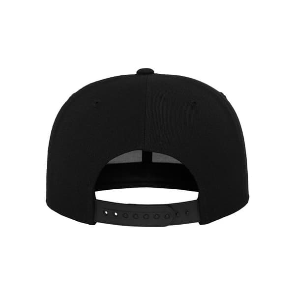 Snapback Cap - Flexfit - Classic 6-Panel - Silver - Grå - One Size