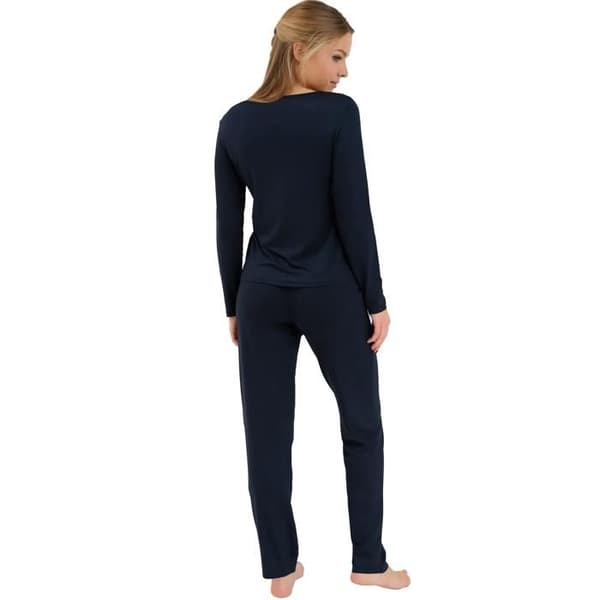 Pyjamasbyxor topp långärmad dam Lisca Mirabelle