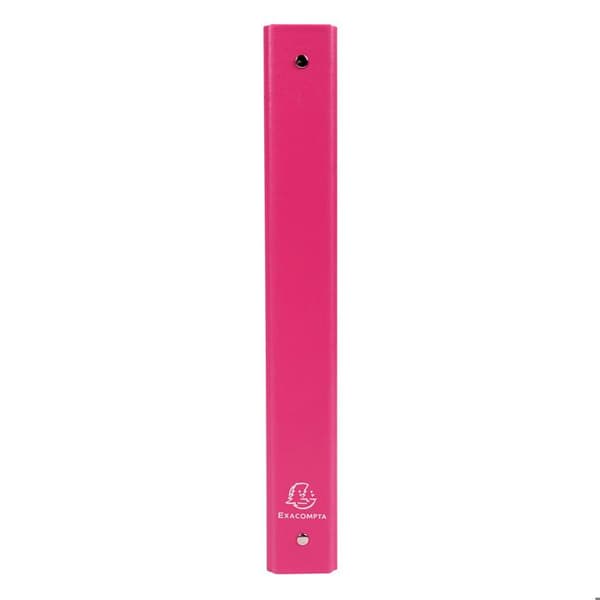 20 Ringpärmar i polypropen med 4 ringar 30mm - A4 - Rosa