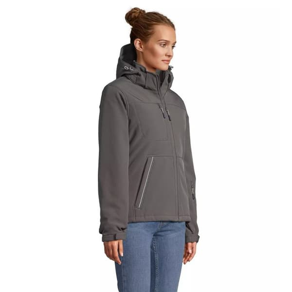 Parka softshell dam Sol's Rock - antracit