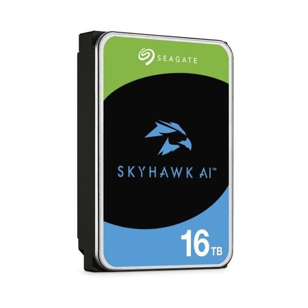 Hårddisk - SEAGATE - Skyhawk 16TB - SATA 6Gb/s - 7200 RPM - 512MB cache