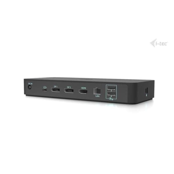 I-TEC USB-C Intelligent Triple Display Dockningsstation 1xHDMI 2xDP 1x