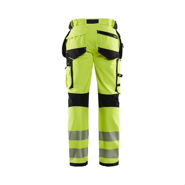 Blaklader 4D stretch arbetsbyxor med hög synlighet
