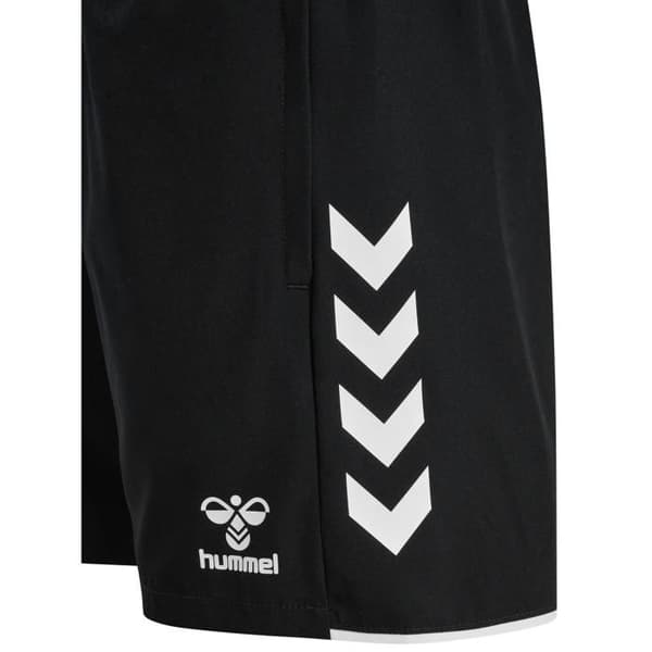 Kvinnors korta Hummel Core 2.0 - svart/vit