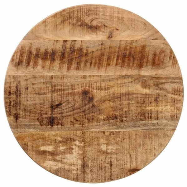 vidaXL Soffbord 45x45x40 cm solid mangoträ och järn 371969