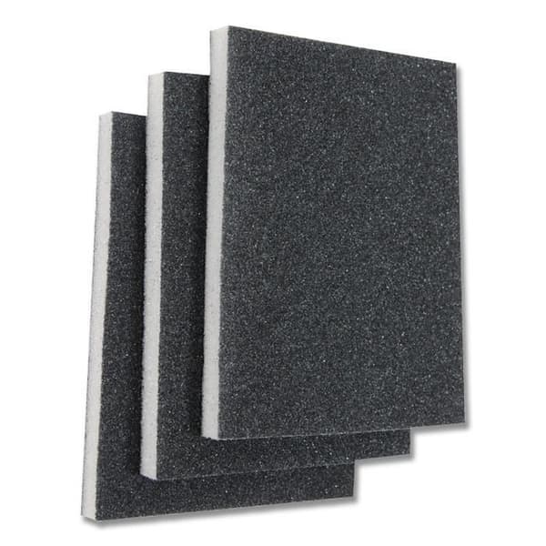 kwb 089020, Slipsvamp, Medium Grit, Kiselkarbid, Skum, Efterarbete, Metall, Trä