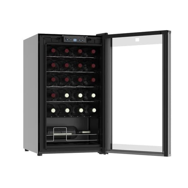 Vinkyl - TAURUS - WC24C - 24 flaskor - Glasad dörr - Justerbar temperatur