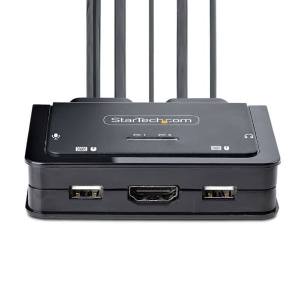 KVM-switch - StarTech - C2-H46-UAC-CBL-KVM - 4K 60Hz - USB-C - Kompakt