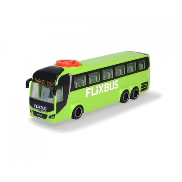 Green MAN FlixBus coach