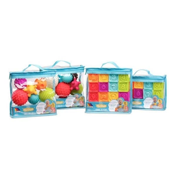 Klossar Play&Sense Cubes 12 st.