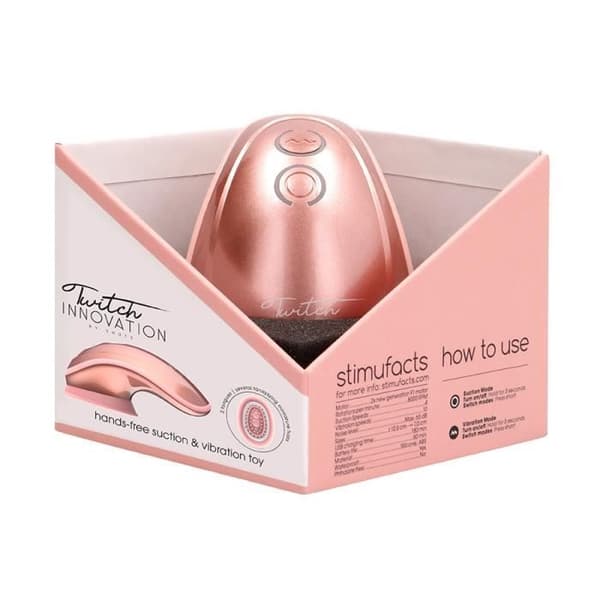 CLITO STIMULATOR Klitorisstimulator TWITCH Pink Twitch