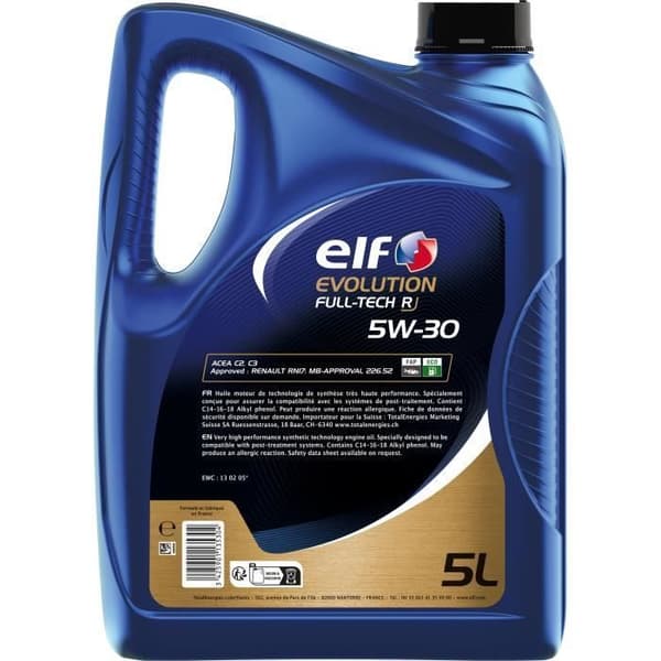 Motorolja - ELF - Evolution FULL-TECH R 5W-30 - 5L
