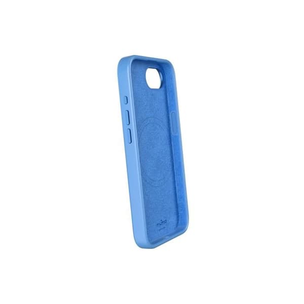 Hölje - PURO - iPhone 16E - Repfria silikon - Monokrom blå - Mjuk