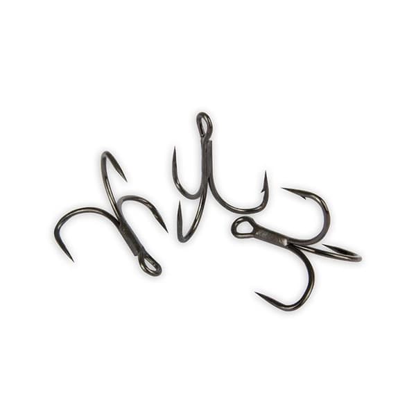 3-pack Fox Rage Predator PowerPoint X-Strong Semi-Barbed Treble# - Storlek 4