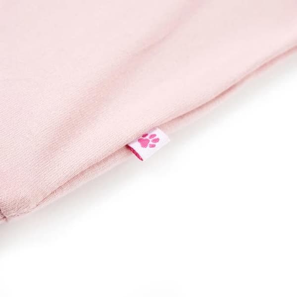 Ljusrosa sweatshirt för barn 92/104/116/128/140