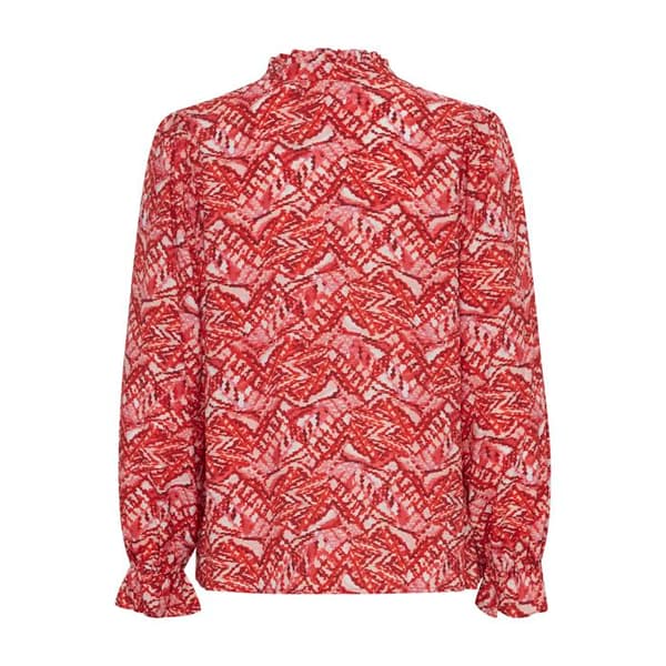 Blus med långa ärmar dam Ichi Fazora