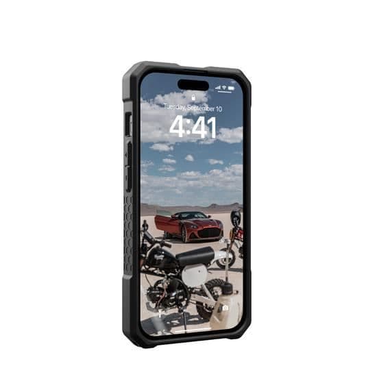 Coque - UAG - Monarch Pro - iPhone 15 Plus - Premium läder - Förstärkt skydd