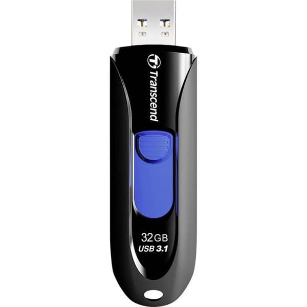 USB-nyckel - TRANSCEND - JETFLASH 790 - 32 GB - USB 3.0 - Svart