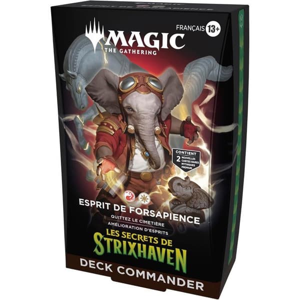 Commander Deck - Magic The Gathering - Strixhaven Hemligheterna - Forsapience Ande-Decks