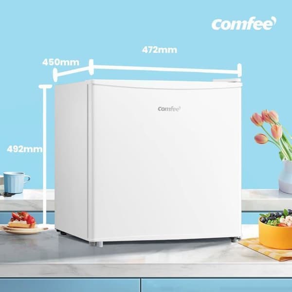 Mini Fryser COMFEE RCU40WH2(E) - 31L - Klass E - 47,2 x 45 x 49,2 cm - Vit