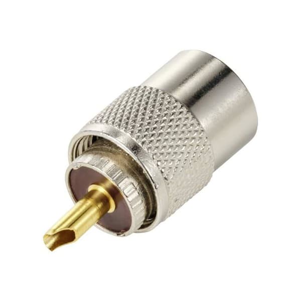 UHF-hane - TRU Components - 50 Ω - Rak - 1 styck