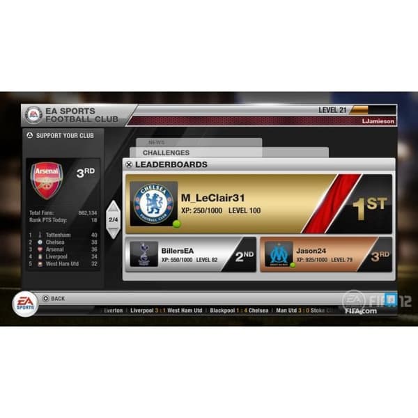 FIFA 12 ESSENTIALS / PS3-konsolspel