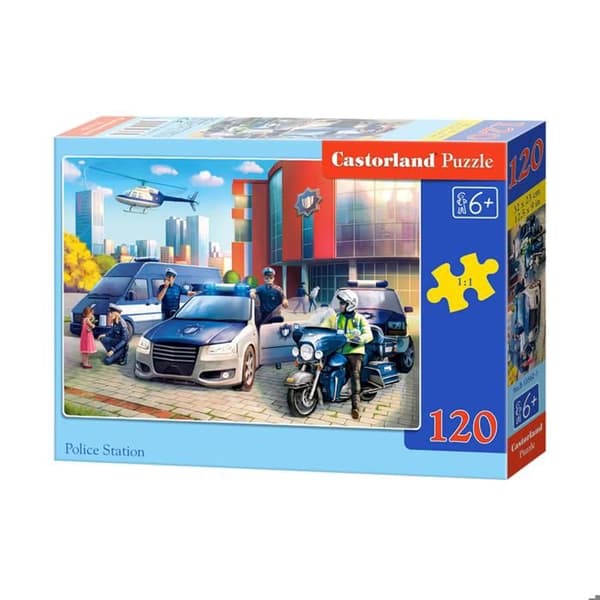 Pussel 120 bitar: Polisstation