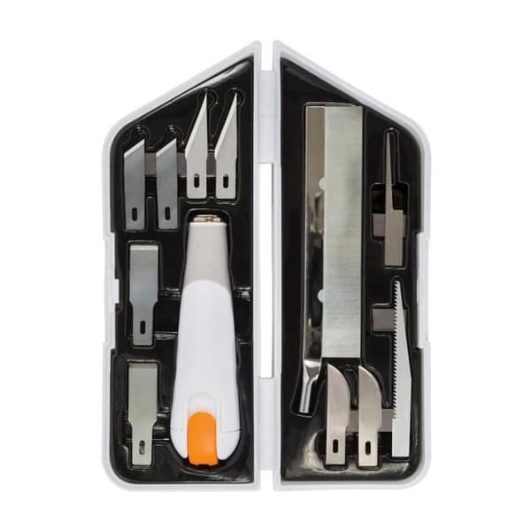 FISKARS och kapning, gravering och mejsling