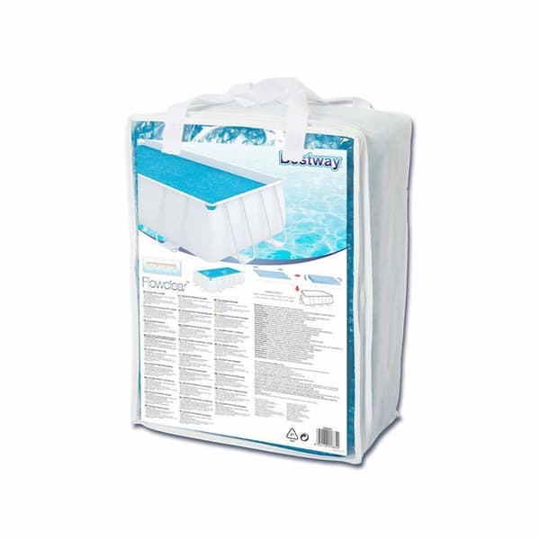 SOLAR FLOATING COVER FÖR POOLER FRAME 404X201X100CM BESTWAY