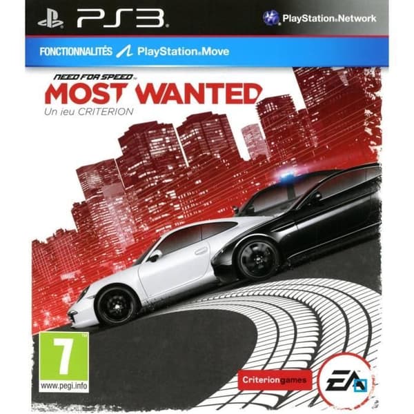 Need For Speed Most Wanted PS3-spel