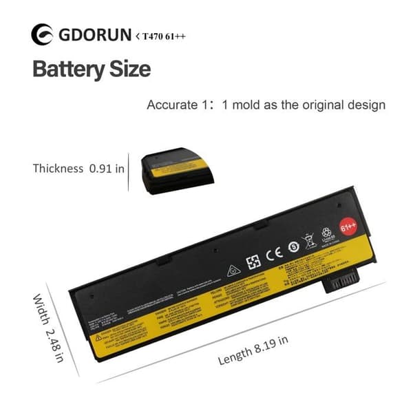 Gdorun Computer Power Bank - T470 61++